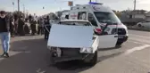 Otomobil ile hafif ticari araç çarpıştı: 5 yaralı