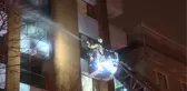 Kavacık'ta 9 katlı binada yangın paniği