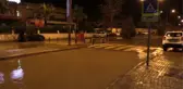 Sağanak nedeniyle bazı evleri su bastı