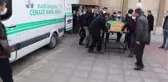 Trafik kazasında ölen baba, anne ve kızının cenazeleri yan yana toprağa verildi