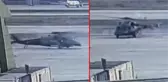 Sabiha Gökçen Havalimanı'nda meydana gelen helikopter kazasının görüntüleri ortaya çıktı