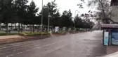 Cadde ve sokaklarda sessizlik hakim