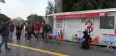 Gönüllüler, kan bağışında bulundu