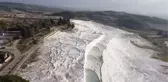 Pamukkale'yi 11 günde 6 bin 850 kişi ziyaret etti