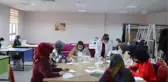 40 kadın, istihdam edildikleri kursta 400 bin maske üretti