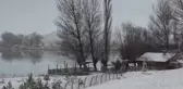 Kızılırmak ve Hafik Gölü beklenen karla buluştu