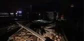 Son dakika... Buzlanma nedeniyle kayganlaşan yolda zincirleme trafik kazası: 3 yaralı