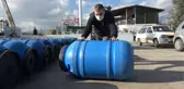 Bu zeytinler sofralara, yuvarlanarak geliyor