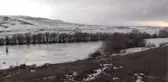 Curling Milli Takımı bu kez donan çay üzerinde curling heyecanı yaşadı