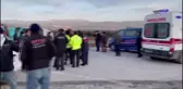 Minibüs ile otomobil çarpıştı: 7 yaralı
