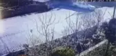 Son dakika! Otomobille motosikletin çarpışması güvenlik kamerasına yansıdı