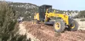 Yaylada yaşayan Yörük ailenin yol sorunu çözüldü