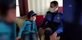 Son dakika haber! Minik Aras çok sevdiği polis amcalarının ekip arkadaşı oldu