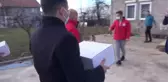 Türk Kızılaydan Kosovalı ailelere yardım