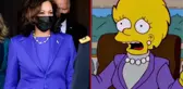 Simpsonlar yine gündemde! Kamala Harris'in yemin törenindeki kıyafetini 20 yıl önceden bildiği iddia edildi