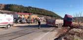 Tır ile motosiklet çarpıştı: 1 ölü, 1 yaralı