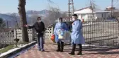 Ünye'de huzurevinde Kovid-19 aşısı uygulaması