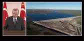 Cumhurbaşkanı Erdoğan, Silvan ve Ergani'deki baraj açılış törenine canlı bağlantıyla katıldı
