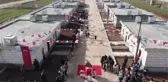 İHH'nın Azez'de yetimler için inşa ettiği 154 briket ev ailelere teslim edildi