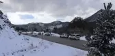Fethiye'de yüksek kesimlerde kar yağışı etkili oldu