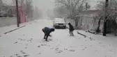 Kale'de kar yağışı etkili oldu