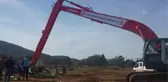BALIKESİR - Cunda Adası'nda tarihi kalıntılara rastlanan arazide kurtarma kazısı başlatıldı (2)