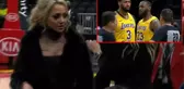 LeBron James'in maç esnasında bir kadın taraftara küfür ettiği öne sürüldü