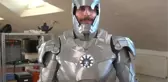 Marvel hayranı Kağıthaneli Iron Man, 1 saatte giyilebilen zırh yaptı