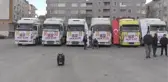 Suriye'ye 6 tır yardım malzemesi gönderildi