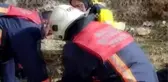 Kayalıklardan düşen kişi yaralandı