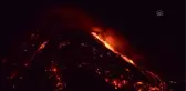 İtalya'da Etna yanardağı yeniden faaliyete geçti