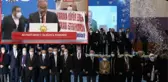 AK Parti kongresini karıştıran pankart: Anama-karıma küfür eden belediye başkanı istemiyorum
