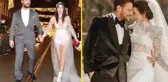 Sinan Akçıl ile ikinci kez evlenen Burcu Kıratlı'nın gelinliği sevenlerinden tam not aldı