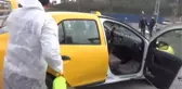 Boyabat ilçesinde toplu taşıma araçları dezenfekte edildi