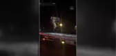 Kazada otomobil ikiye bölündü: 2 yaralı