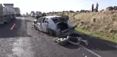 ŞANLIURFA - Otomobil şarampole devrildi: 1 ölü 3 yaralı