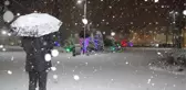 Sivas'ta kar yağışı kenti beyaza bürüdü