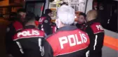 Son dakika haber... Otomobille çarpışan motosikletteki 2 yunus polisi yaralandı