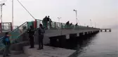 Amatör balıkçının oltasına tabanca takıldı