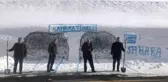 Artvin'de şoförler yaptıkları kardan tünel ile hükümetten destek istedi