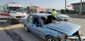 BURSA Bariyerlere çarpan otomobilin sürücüsü yaralandı