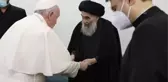 Papa Franciscus Irak'ta Şiilerin dini mercisi Sistani ile insanlığın karşılaştığı zorlukları görüştü(2)