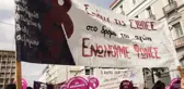 Atina'da 8 Mart kutlaması