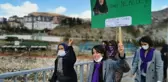 Gülistan'ın ailesi adliyeye yürüyüp, eski erkek arkadaşının tutuklanmasını istedi