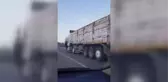 KAHRAMANMARAŞ - Araç dışında yolcu taşıyan tır sürücüsüne cezai işlem uygulandı