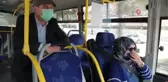 Başkan Ercengiz, Burdur'un ilk ve tek kadın halk otobüsü şoförü ile seyahat etti