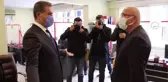 KIRKLARELİ - TDP Genel Başkanı Sarıgül, Kırklareli'nde STK temsilcilerini ziyaret etti