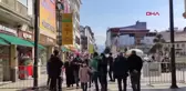 ORDU Ordu'da caddelerde insan yoğunluğu arttı, ekipler devreye girdi