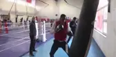 KASTAMONU - Türkiye ve Azerbaycan boks milli takımları birlikte kamp yapıyor