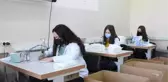 Salgınla mücadeleye üreterek katkıda bulunan meslek lisesinden Bulgaristan'a maske ihracatı